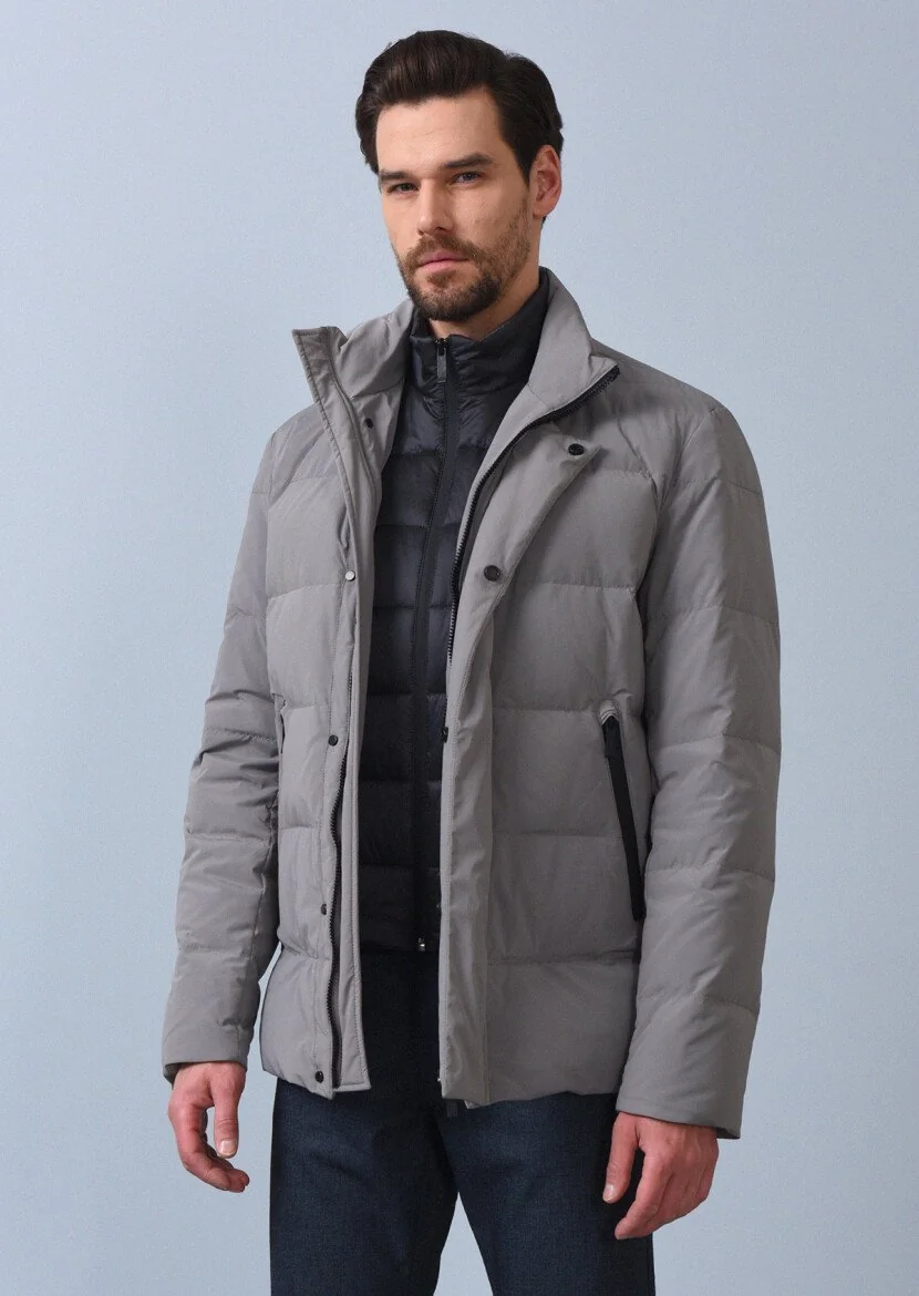 Grey Weaving Coat - 6