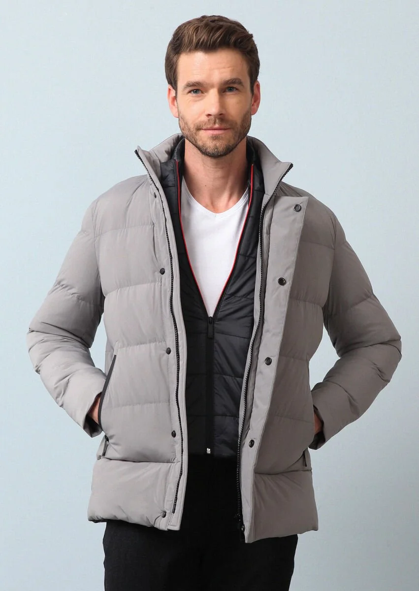 Grey Weaving Coat - 7
