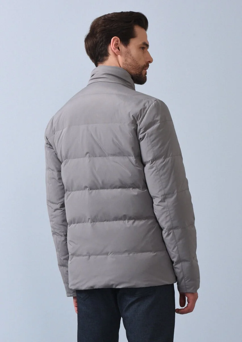 Grey Weaving Coat - 8