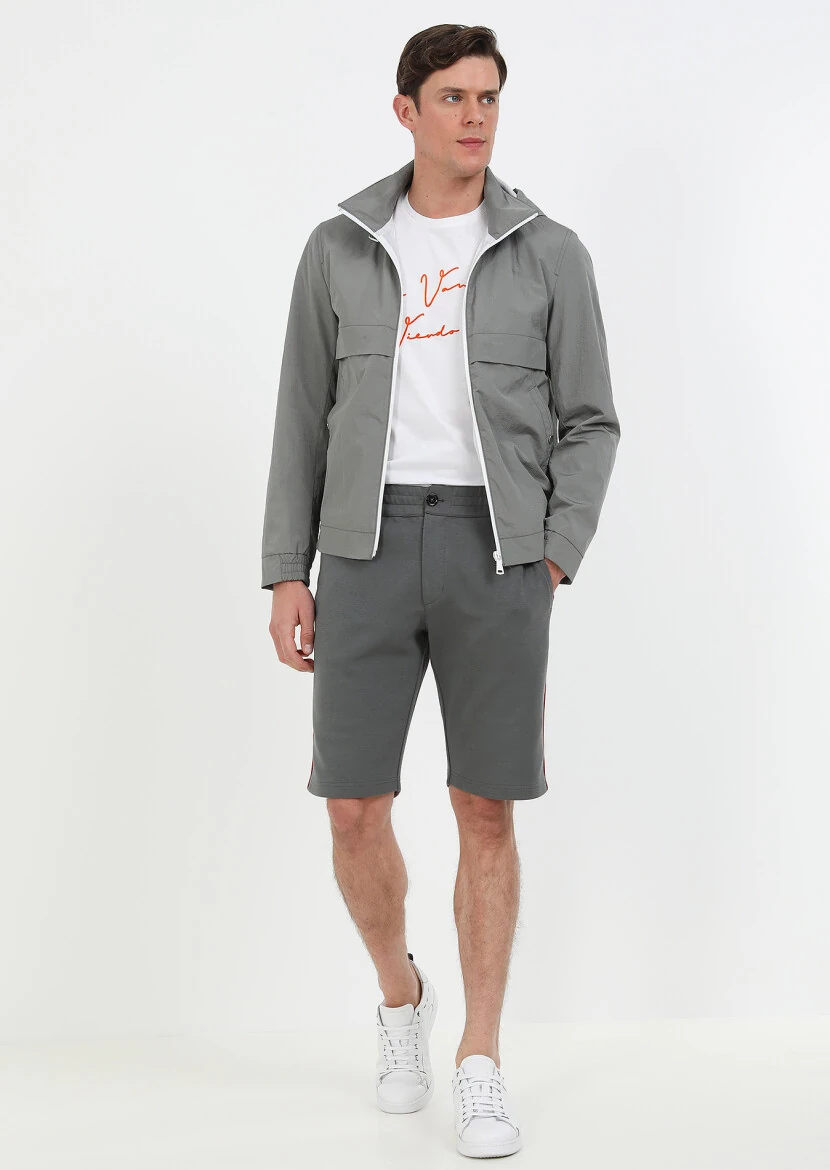 Grey Weaving Coat 