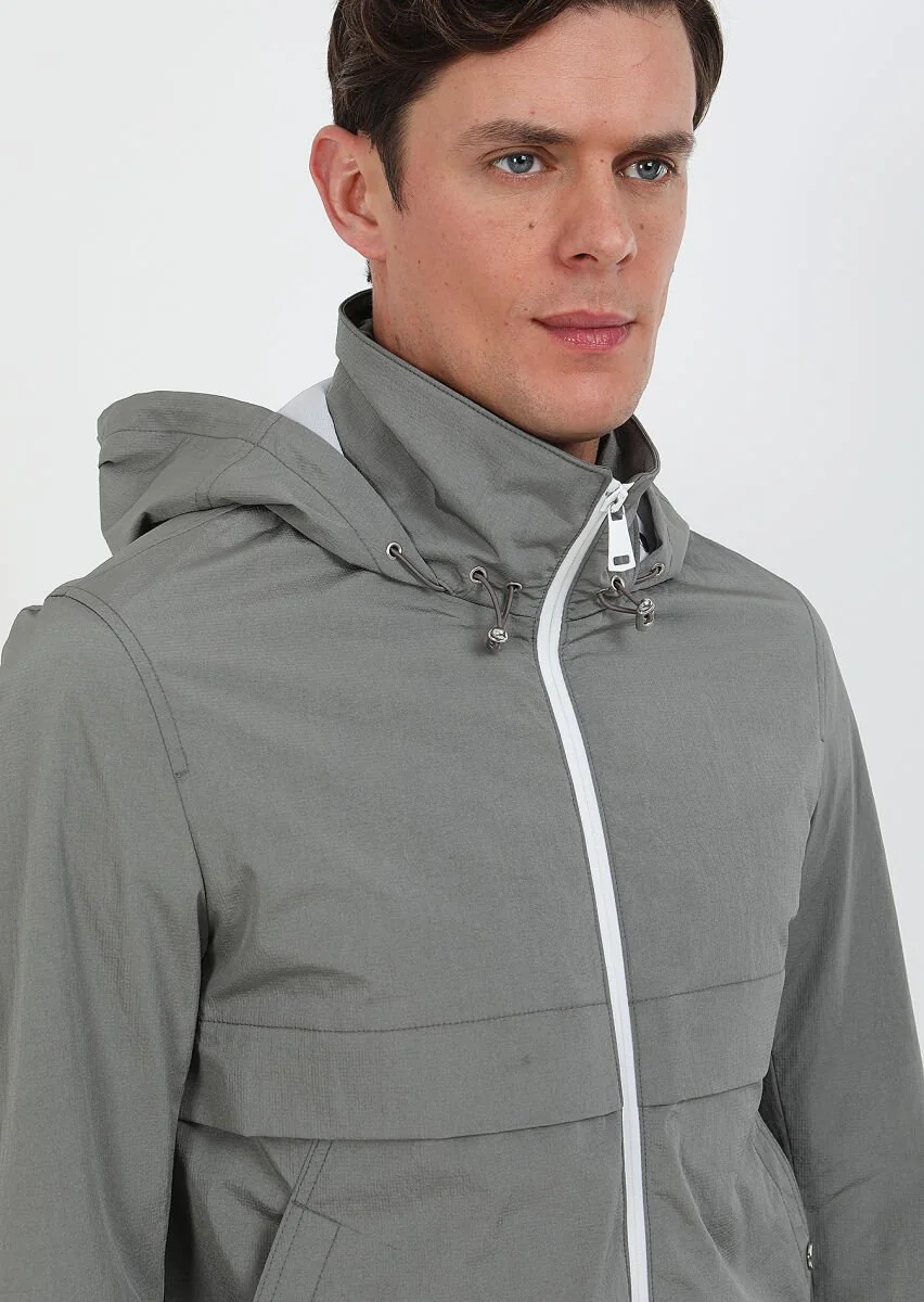 Grey Weaving Coat - 3