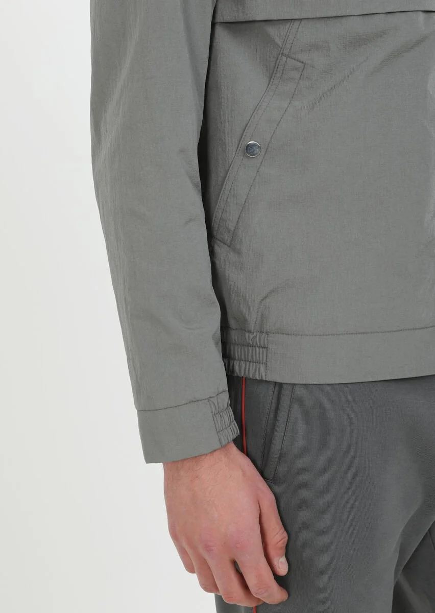 Grey Weaving Coat - 4