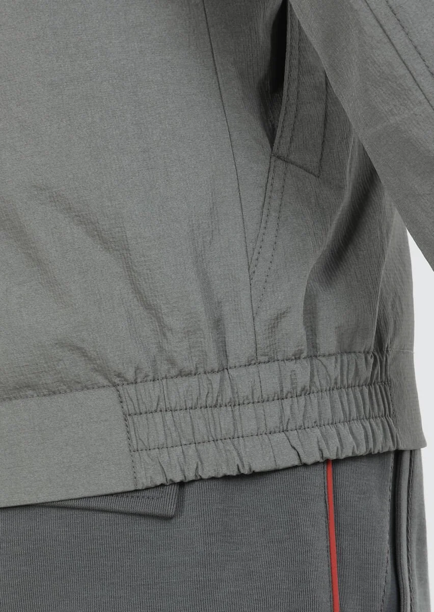 Grey Weaving Coat - 7