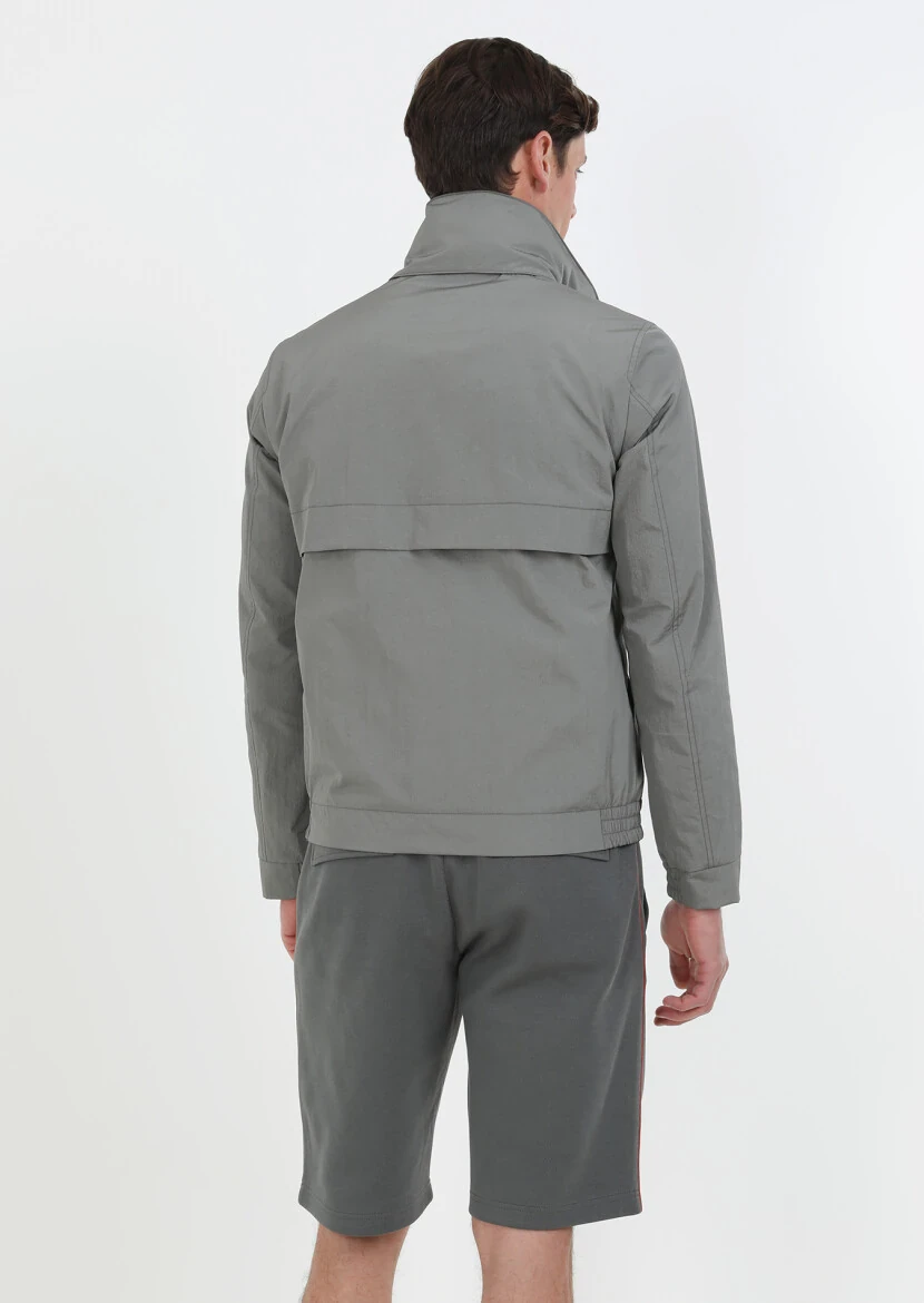 Grey Weaving Coat - 8