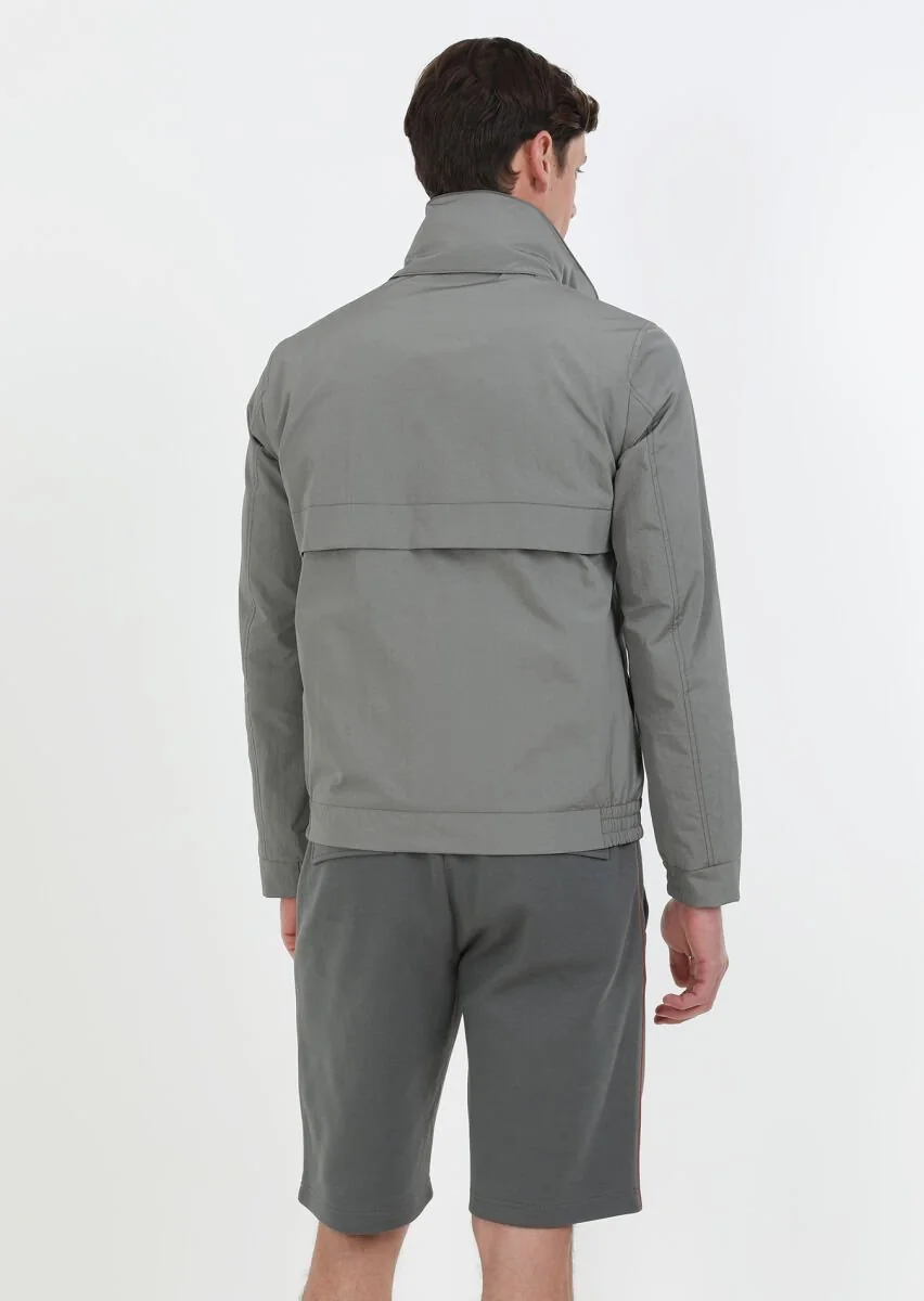 Grey Weaving Coat - 8