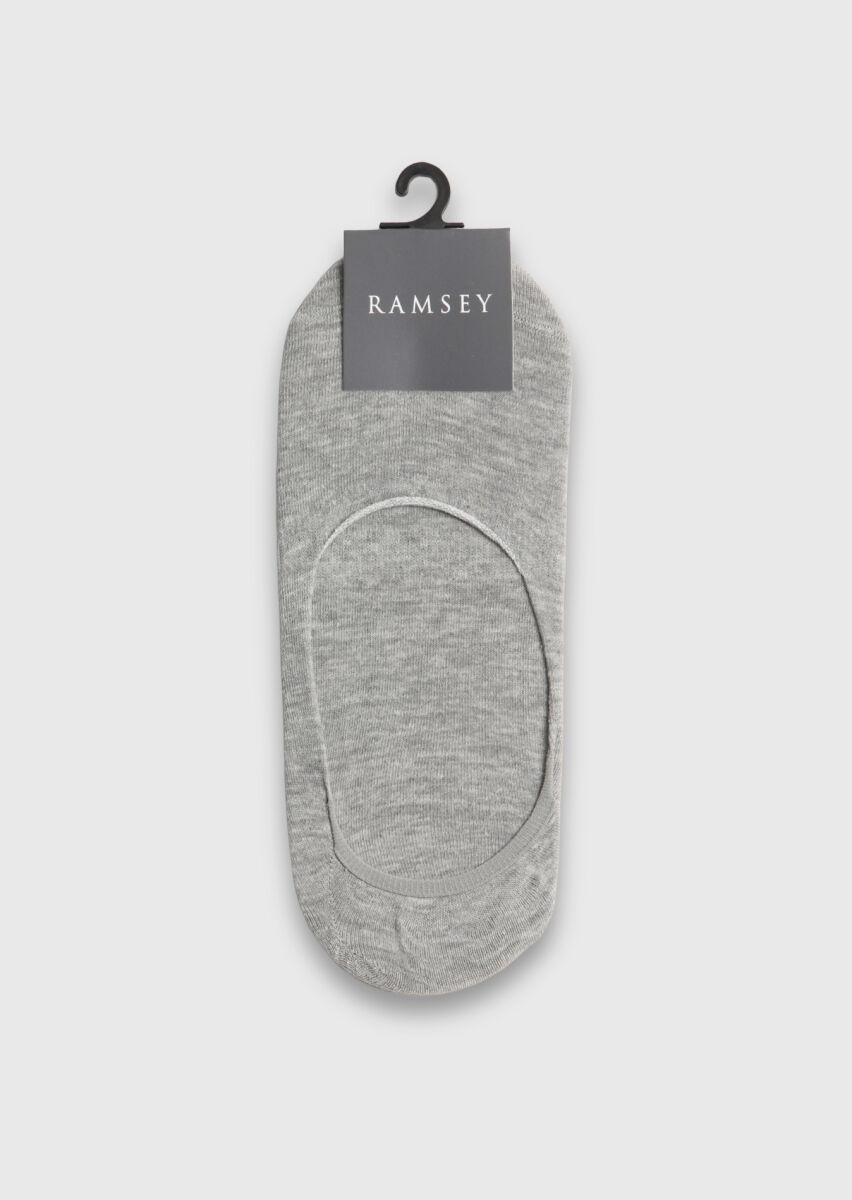 RAMSEY Gri %100 Pamuk Çorap