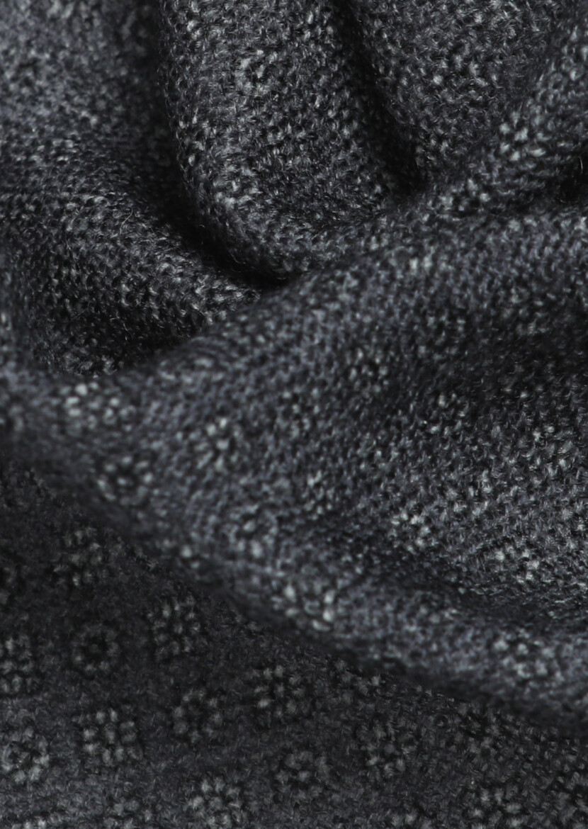 Gri %100 Yün Mendil 