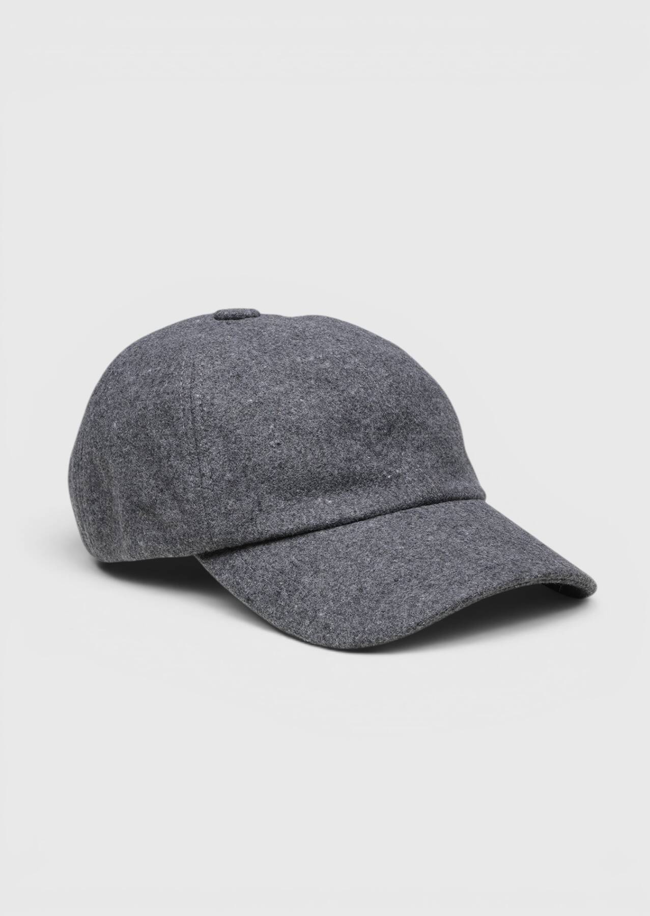 Gri %70 Polyester ,%30 Yün Sapka
