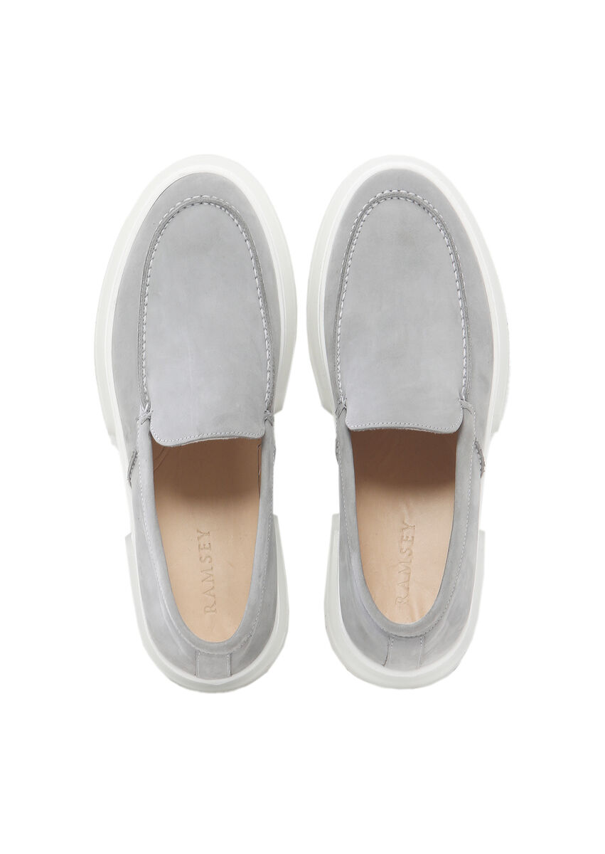 Gri Loafer - 6