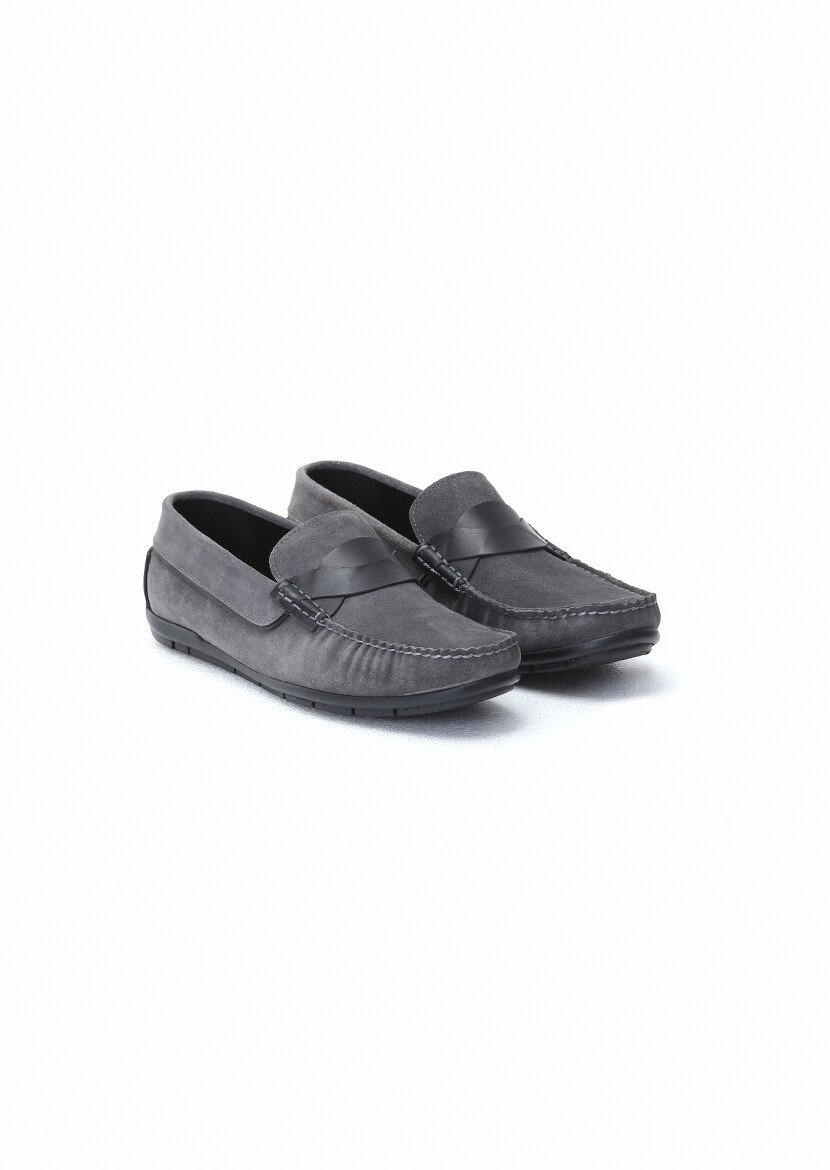 Gri Loafer 