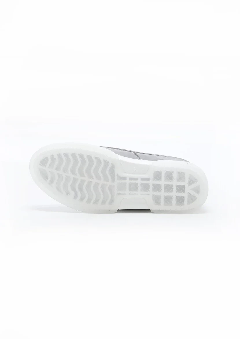 Gri Süet Casual Loafer - 5
