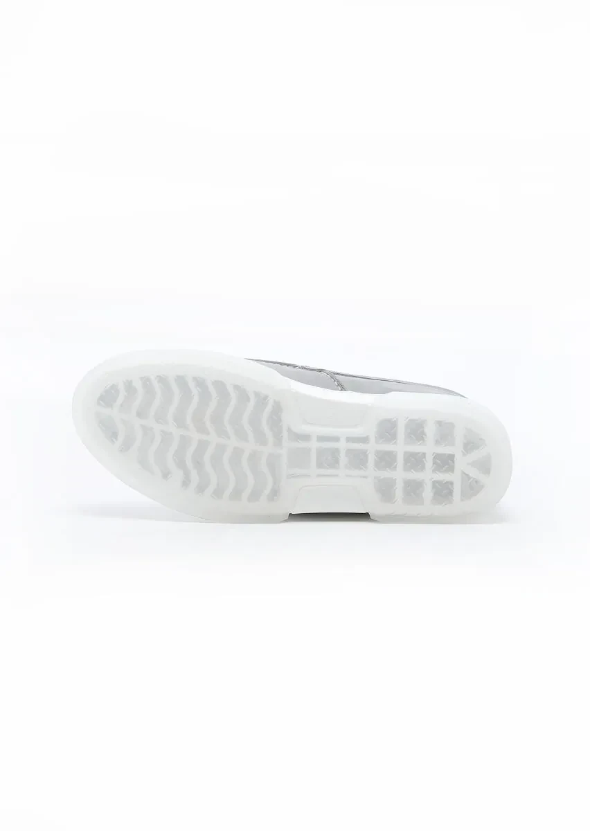 Gri Süet Casual Loafer - 5