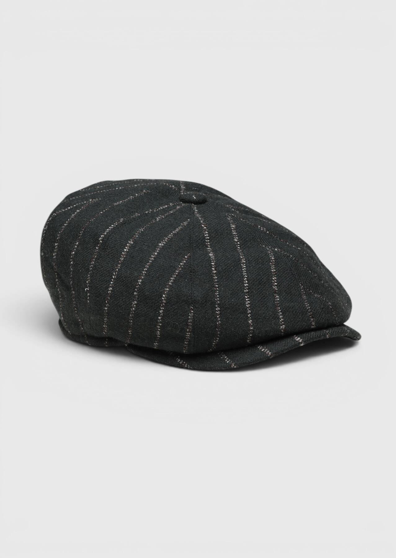 Haki %50 Polyester ,%50 Yün Sapka