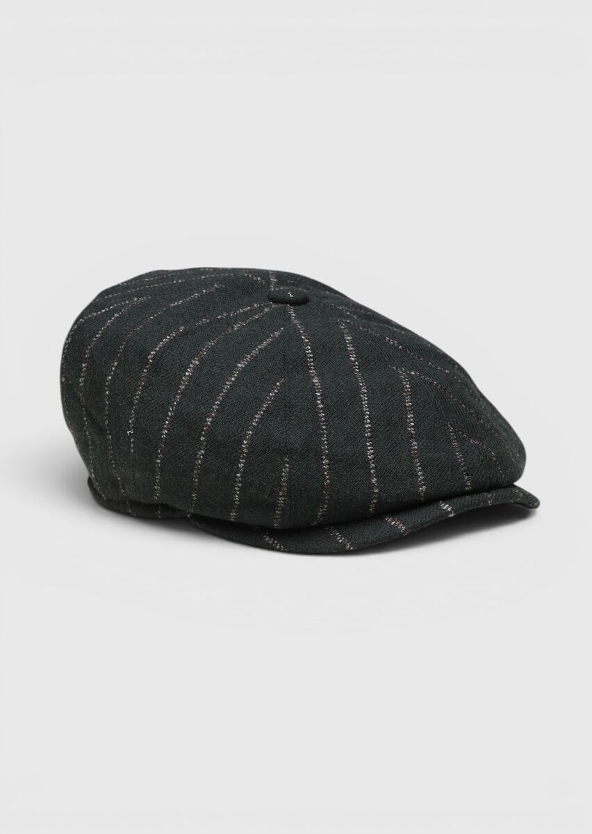 RAMSEY Haki %50 Polyester ,%50 Yün Sapka