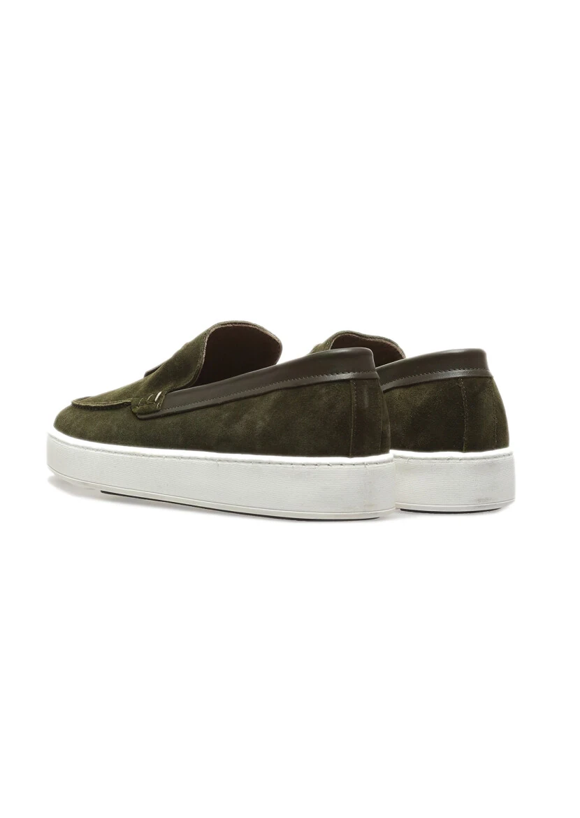 Haki Deri Casual Loafer - 3