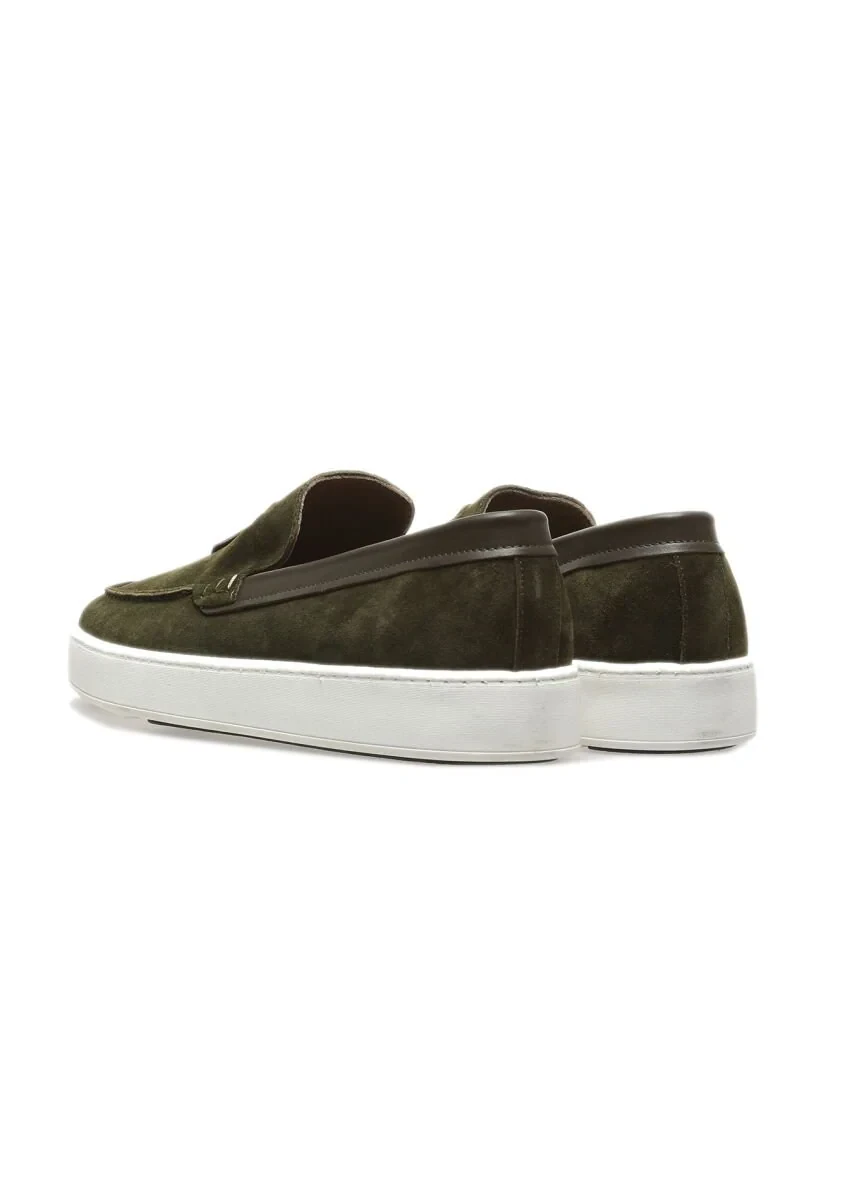 Haki Deri Casual Loafer - 3