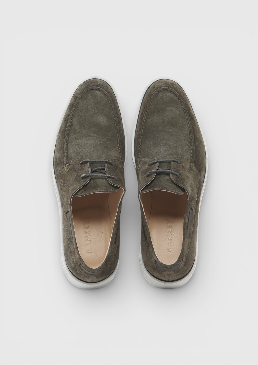 Haki Süet Casual Ayakkabı - 6