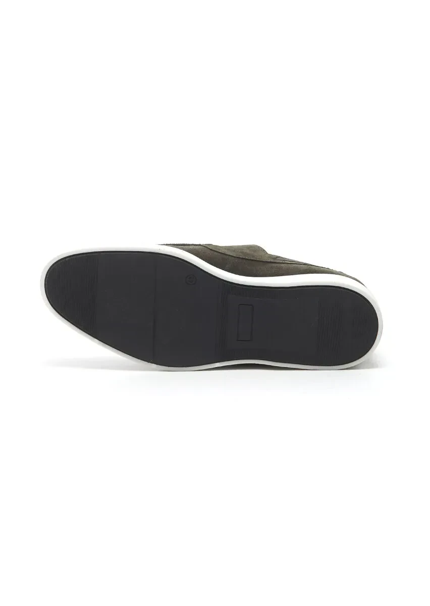 Haki Süet Casual Ayakkabı - 5