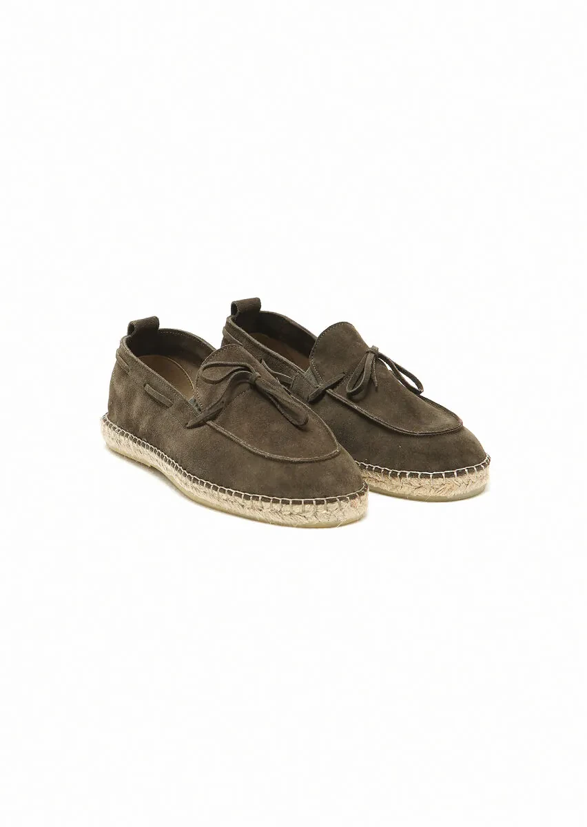 Haki Süet Casual Loafer - 2