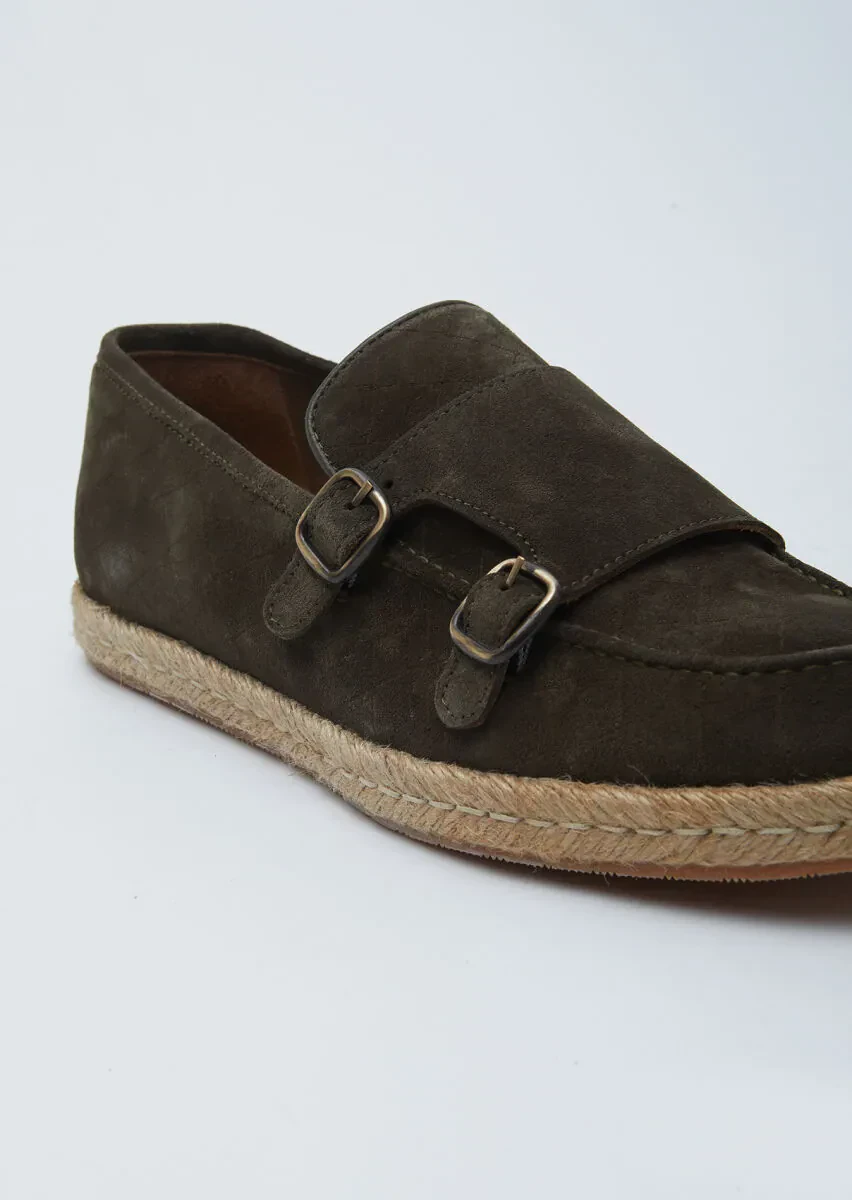 Haki Süet Casual Loafer - 2