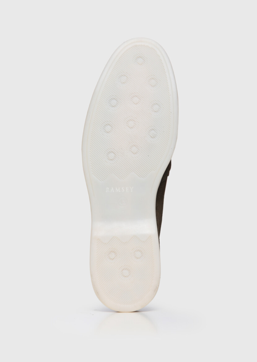Haki Süet Casual Loafer - 4