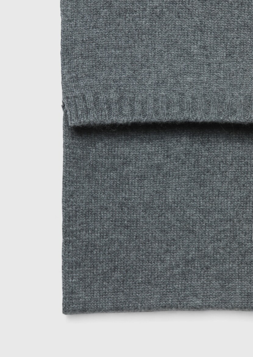 Hard Coal %100 Kaşmir Scarf - 2