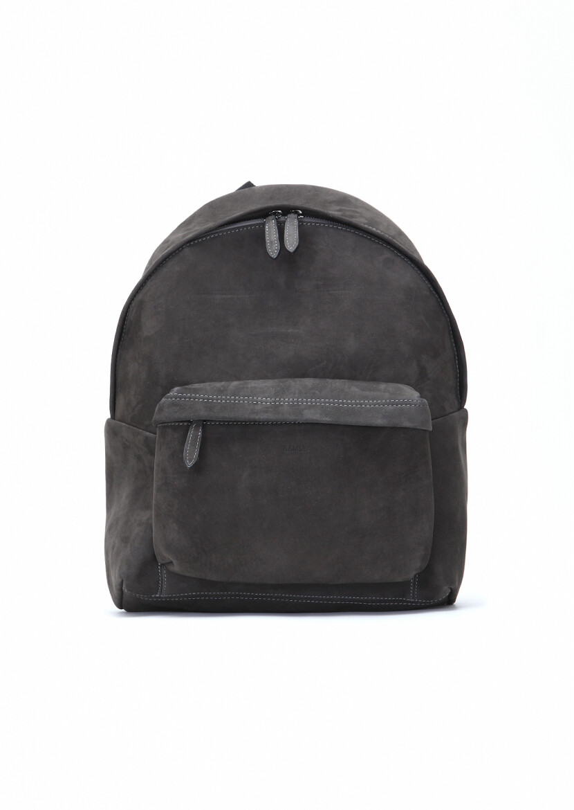 Hard Coal Cow Leather Bag - 1