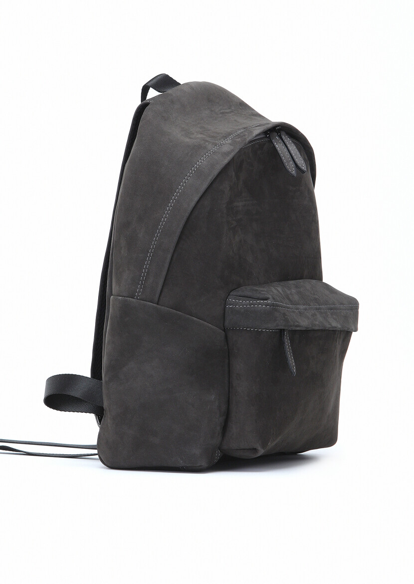 Hard Coal Cow Leather Bag - 2