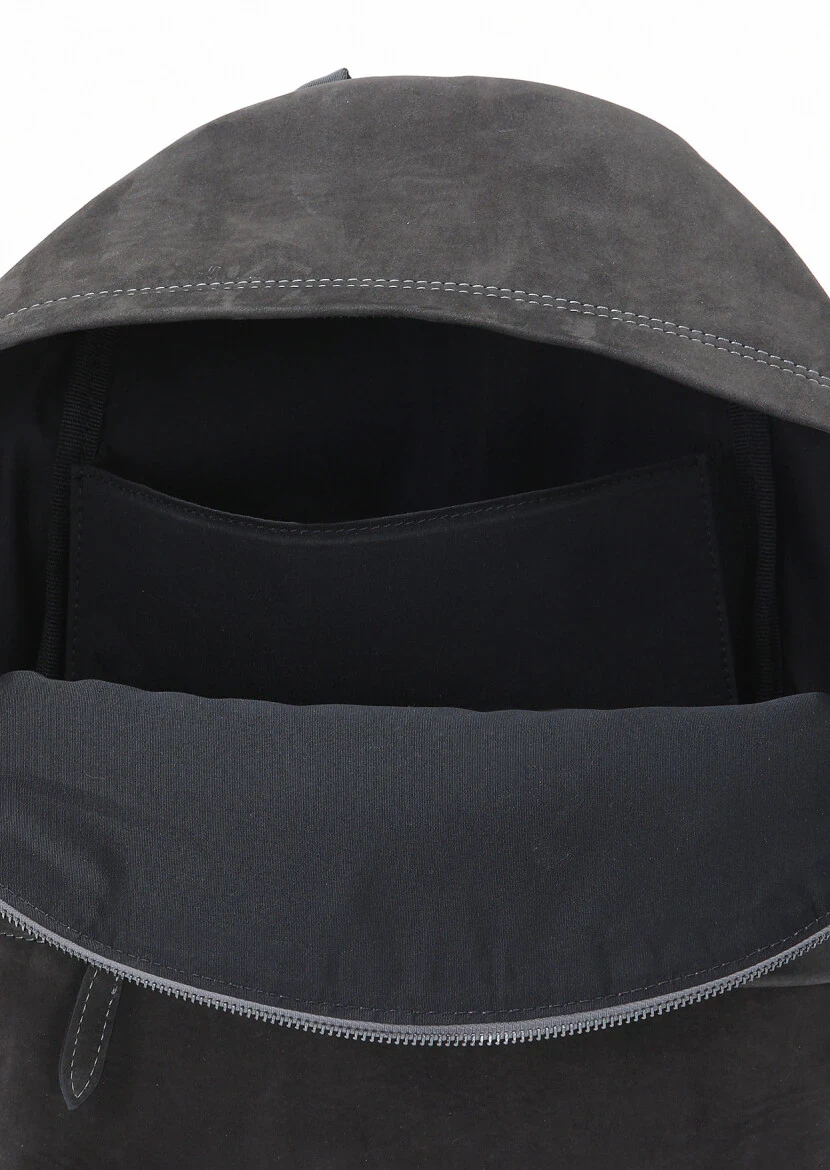 Hard Coal Cow Leather Bag - 3
