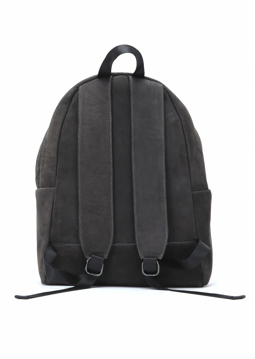 Hard Coal Cow Leather Bag - 5