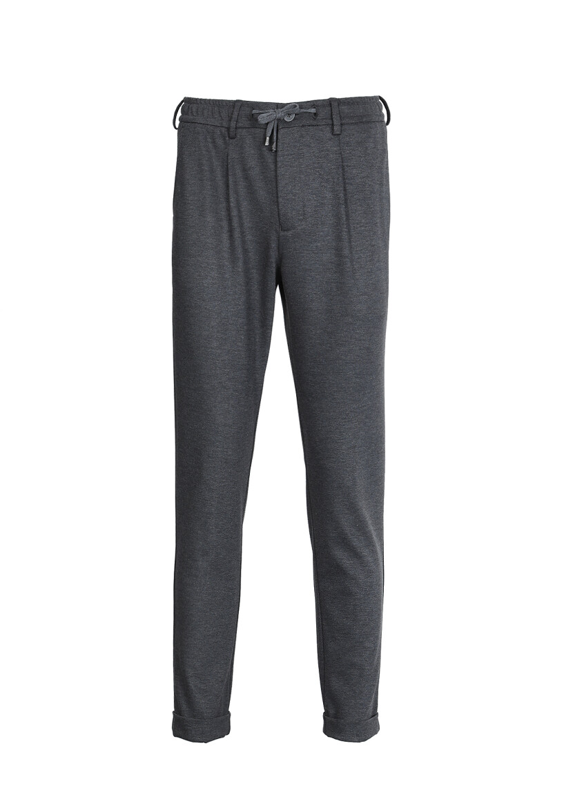 Hard Coal Knitting Jogging Fit Casual Trousers - 6