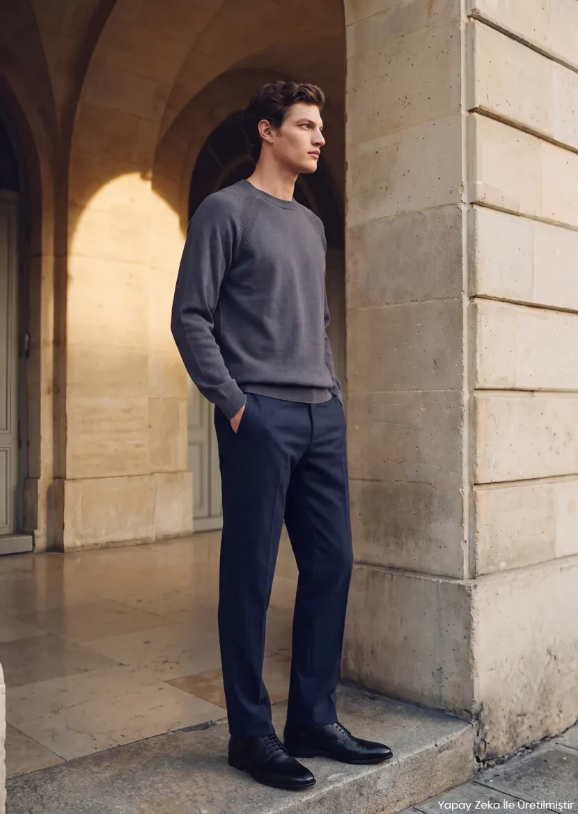 Hard Coal Knitwear Sweatshirt - RAMSEY
