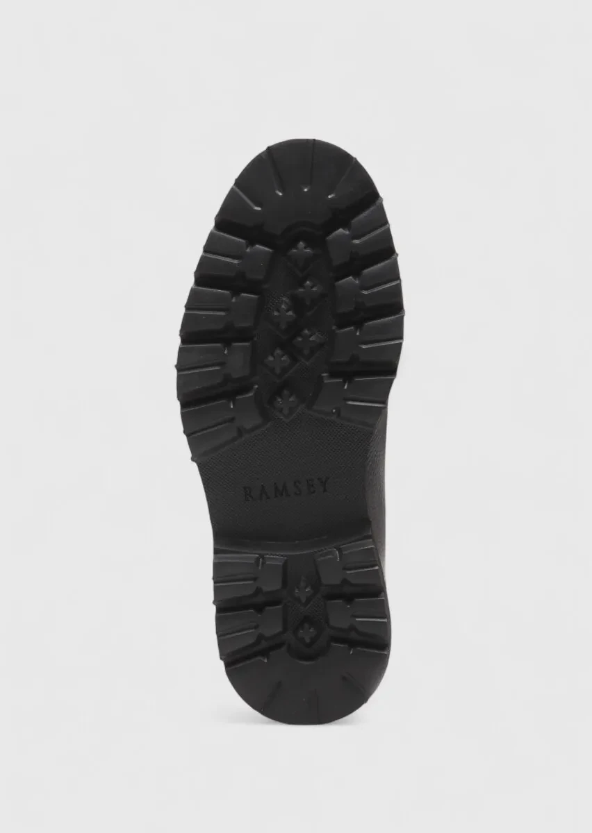 Hard Coal Leather Casual Shoes - 4