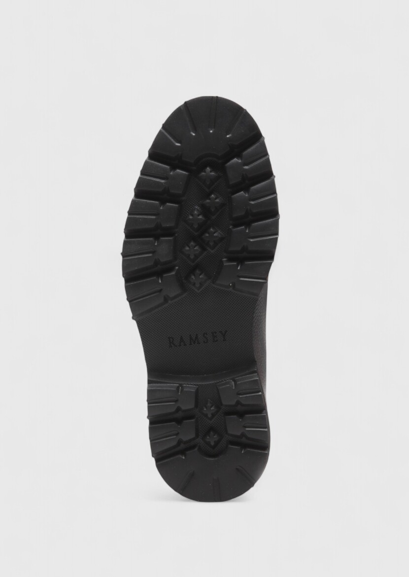 Hard Coal Leather Casual Shoes - 4