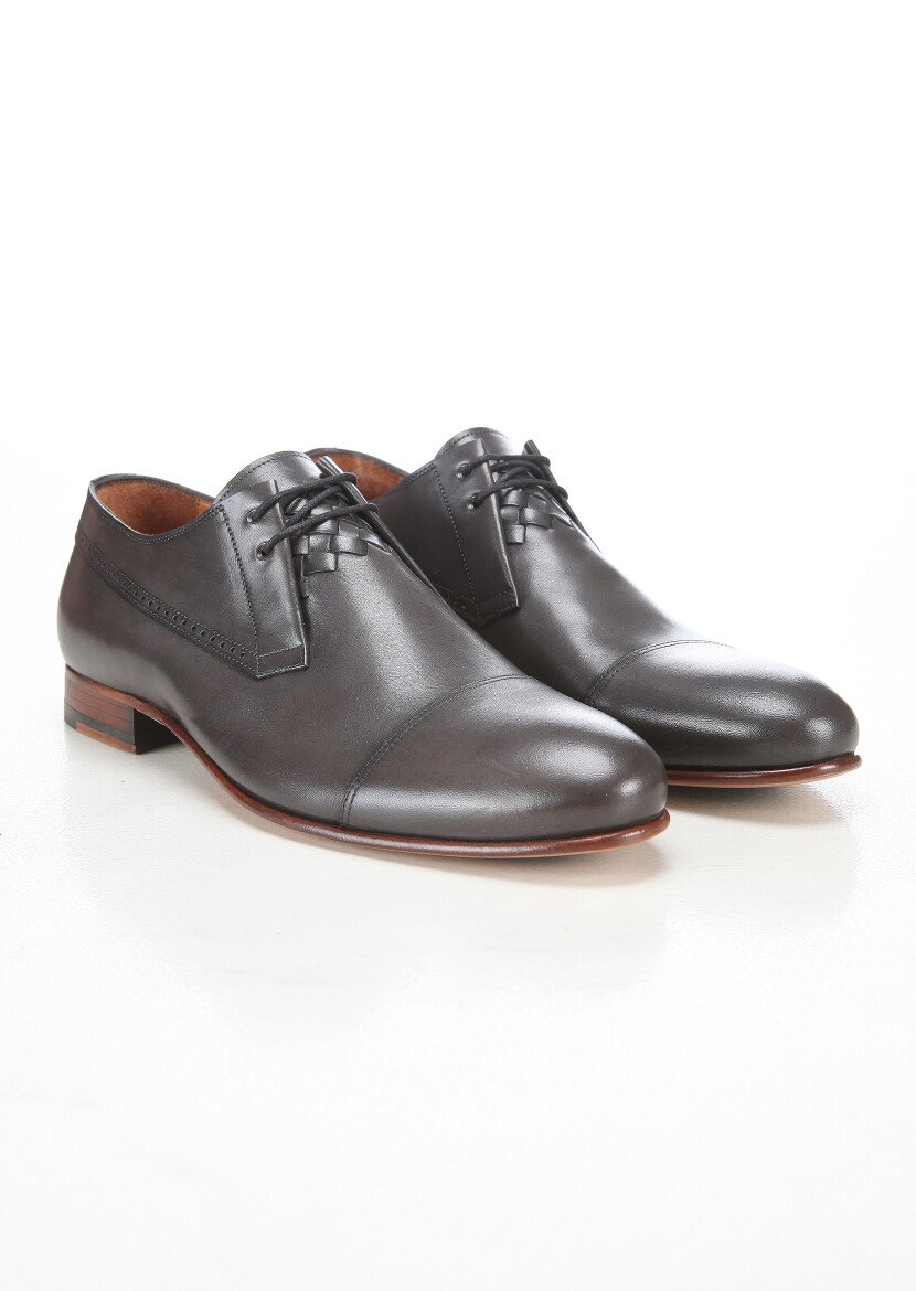 Hard Coal Leather Shoes - 2