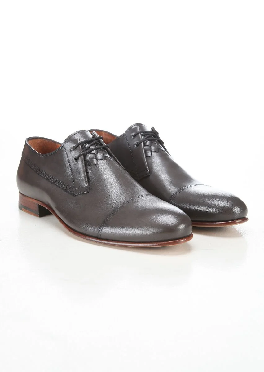 Hard Coal Leather Shoes - 2
