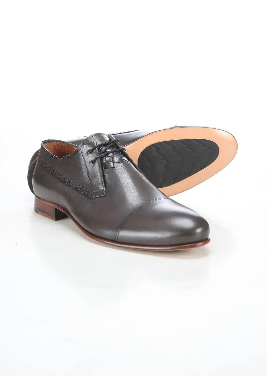 Hard Coal Leather Shoes - 3