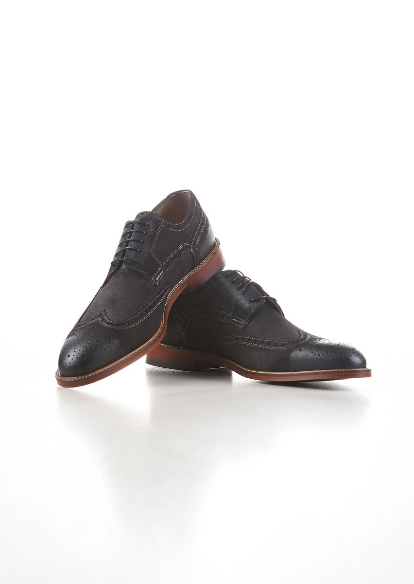 Hard Coal Leather Shoes - 2
