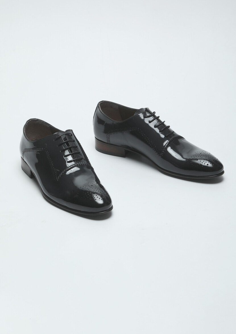 Hard Coal Leather Shoes - 3