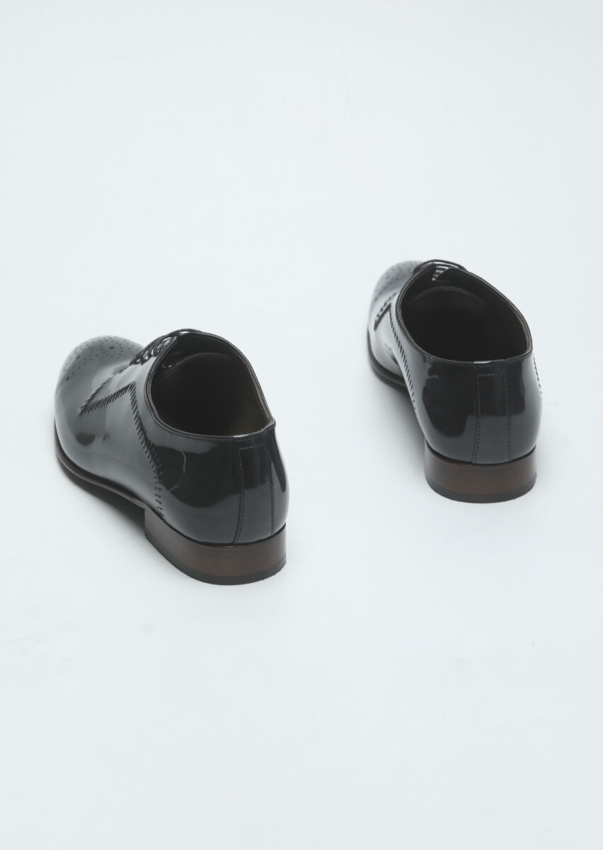 Hard Coal Leather Shoes - 5