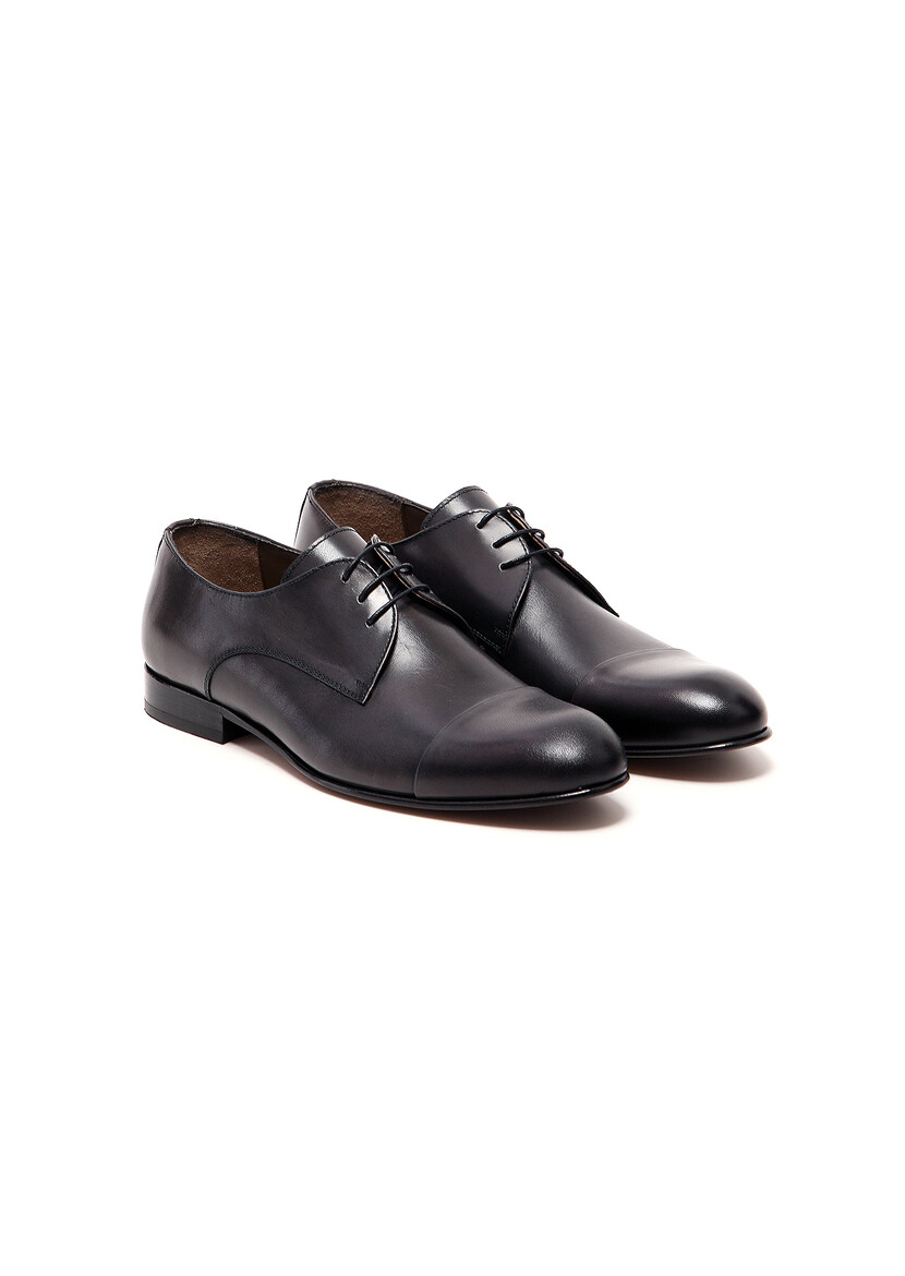 Hard Coal Leather Shoes - 2