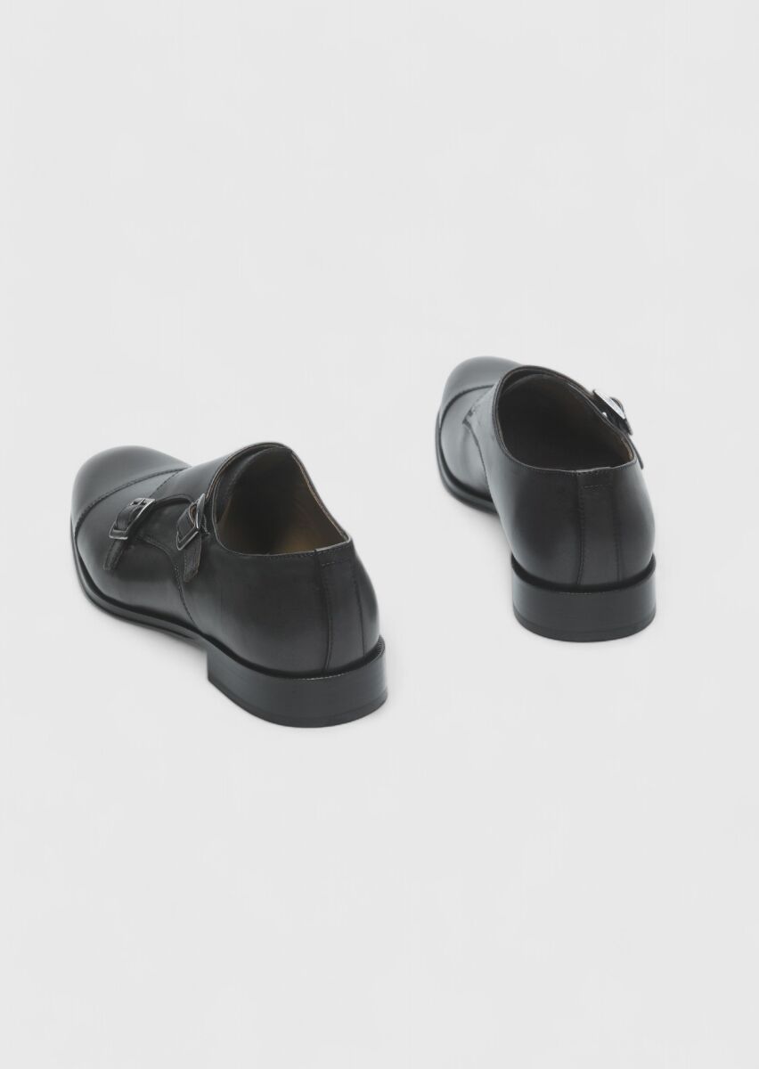 Hard Coal Leather Shoes - 5