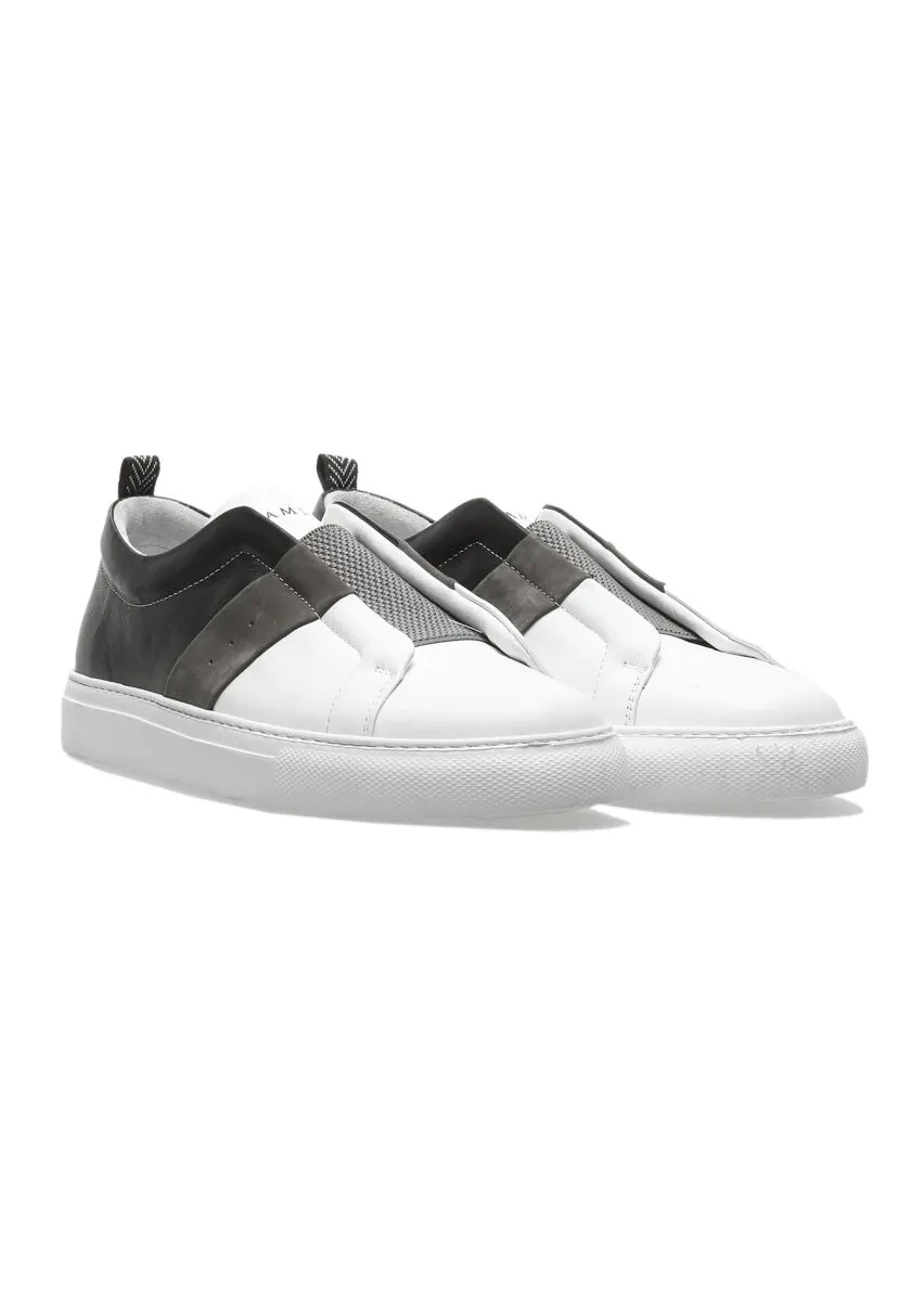 Hard Coal Leather Sneaker - 2