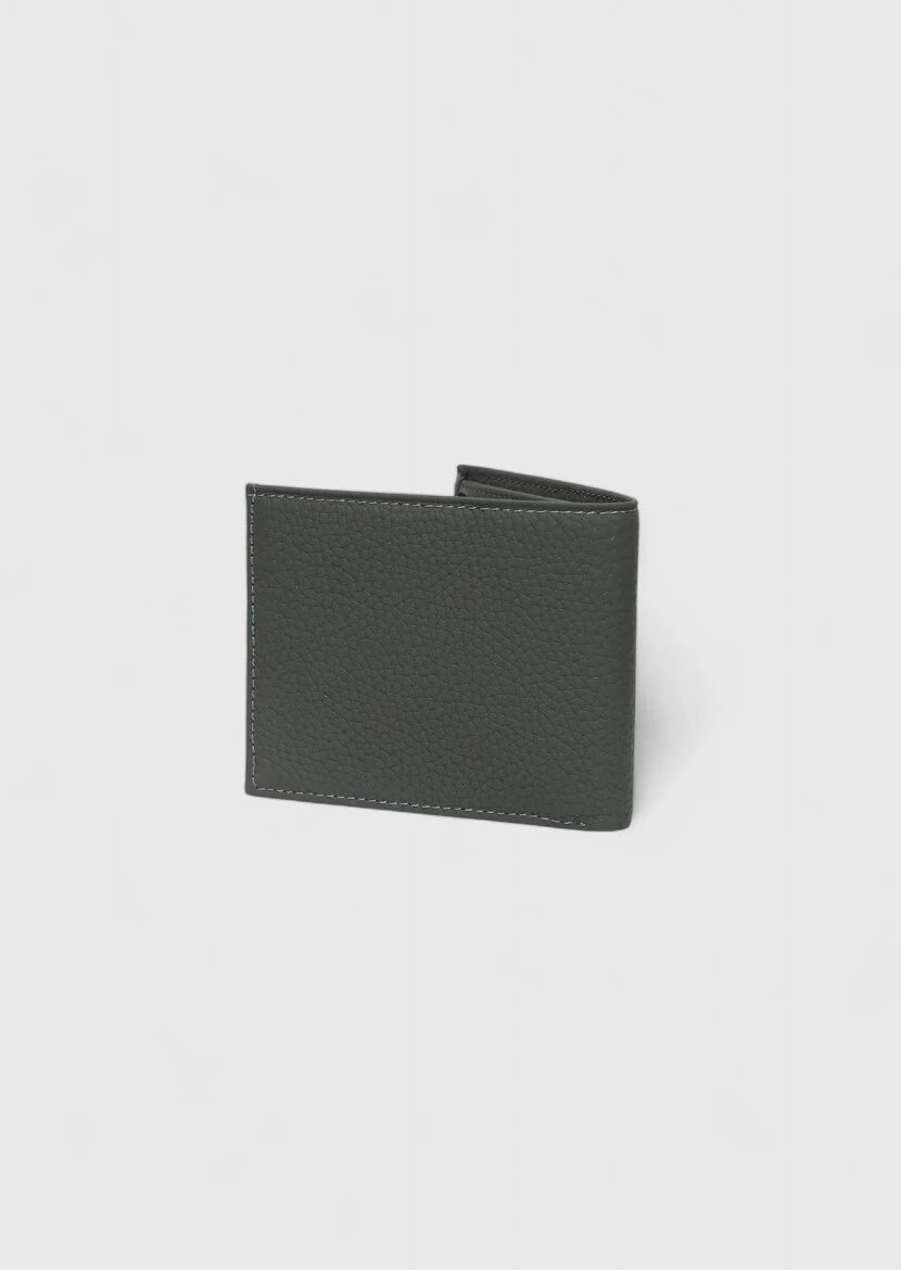 Hard Coal Leather Wallet - 2