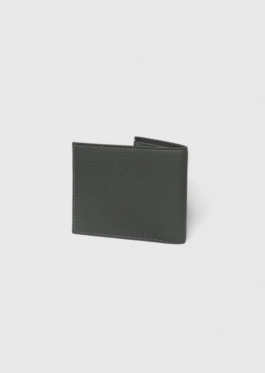 Hard Coal Leather Wallet - 2