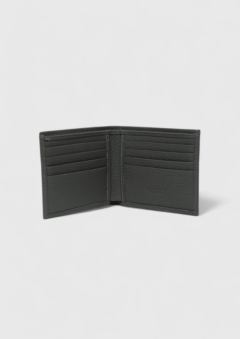 Hard Coal Leather Wallet - 3
