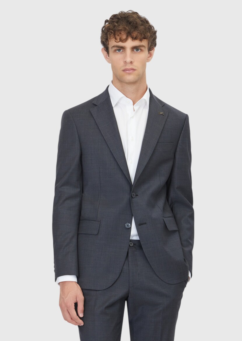 Hard Coal Modern Fit Wool Blended Suit - RAMSEY