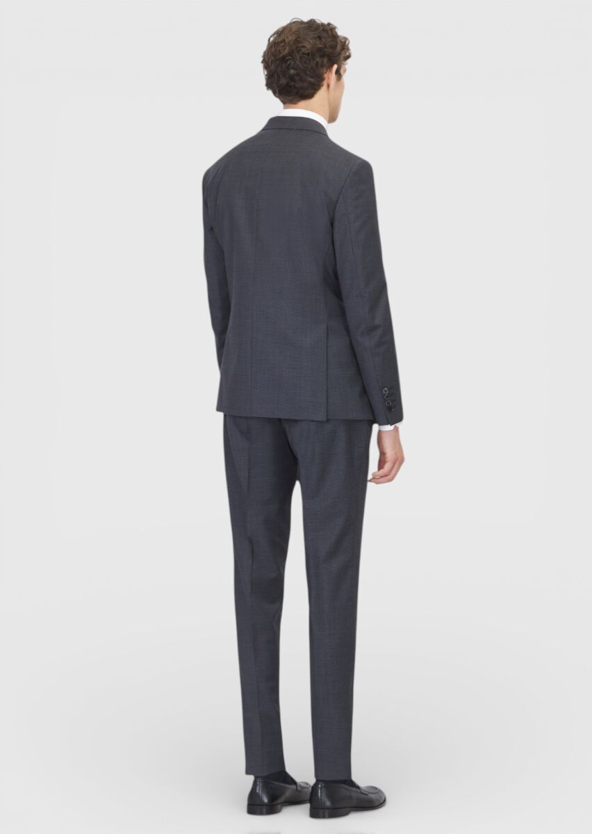 Hard Coal Modern Fit Wool Blended Suit - 6