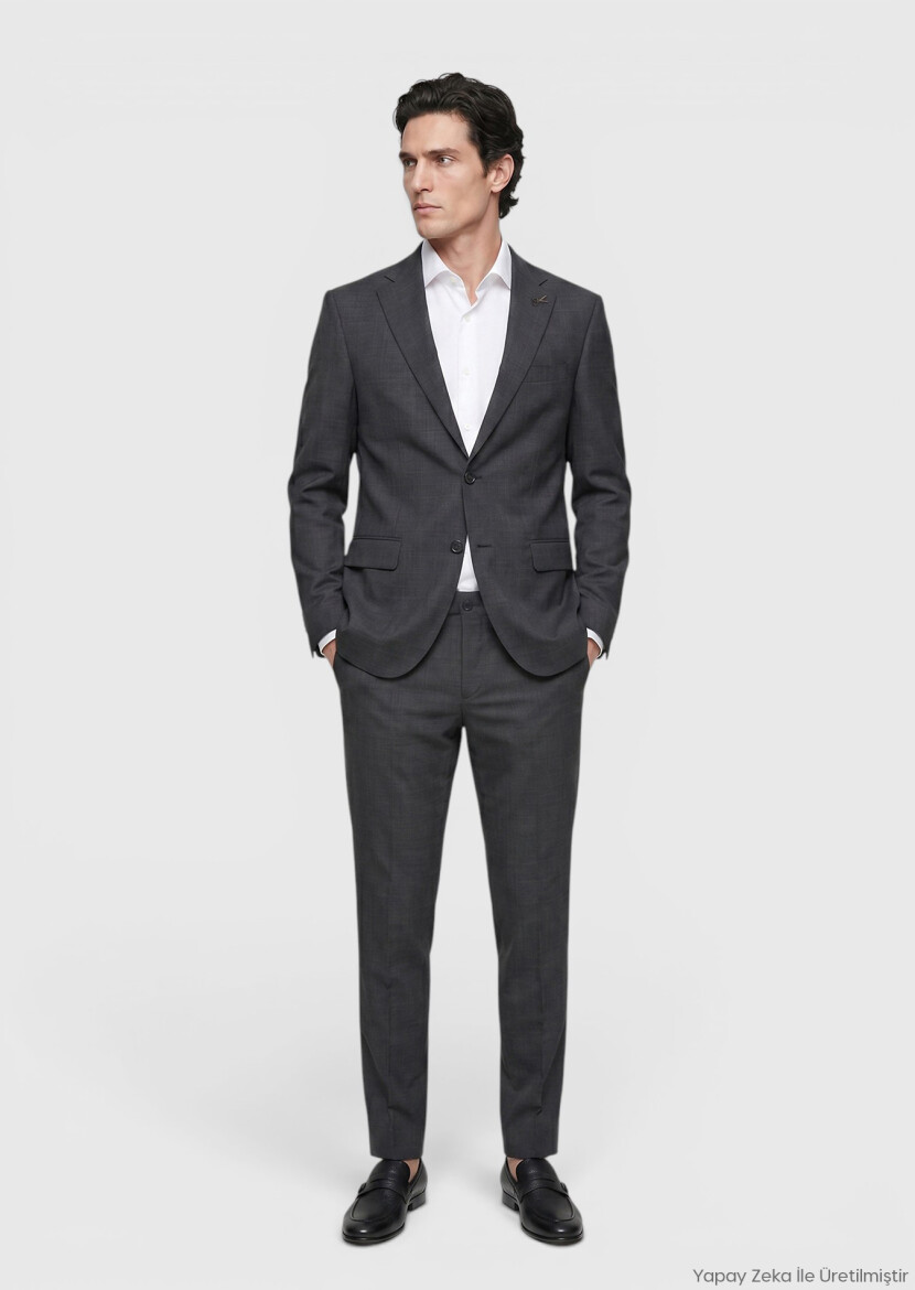 Hard Coal Modern Fit Wool Blended Suit - RAMSEY
