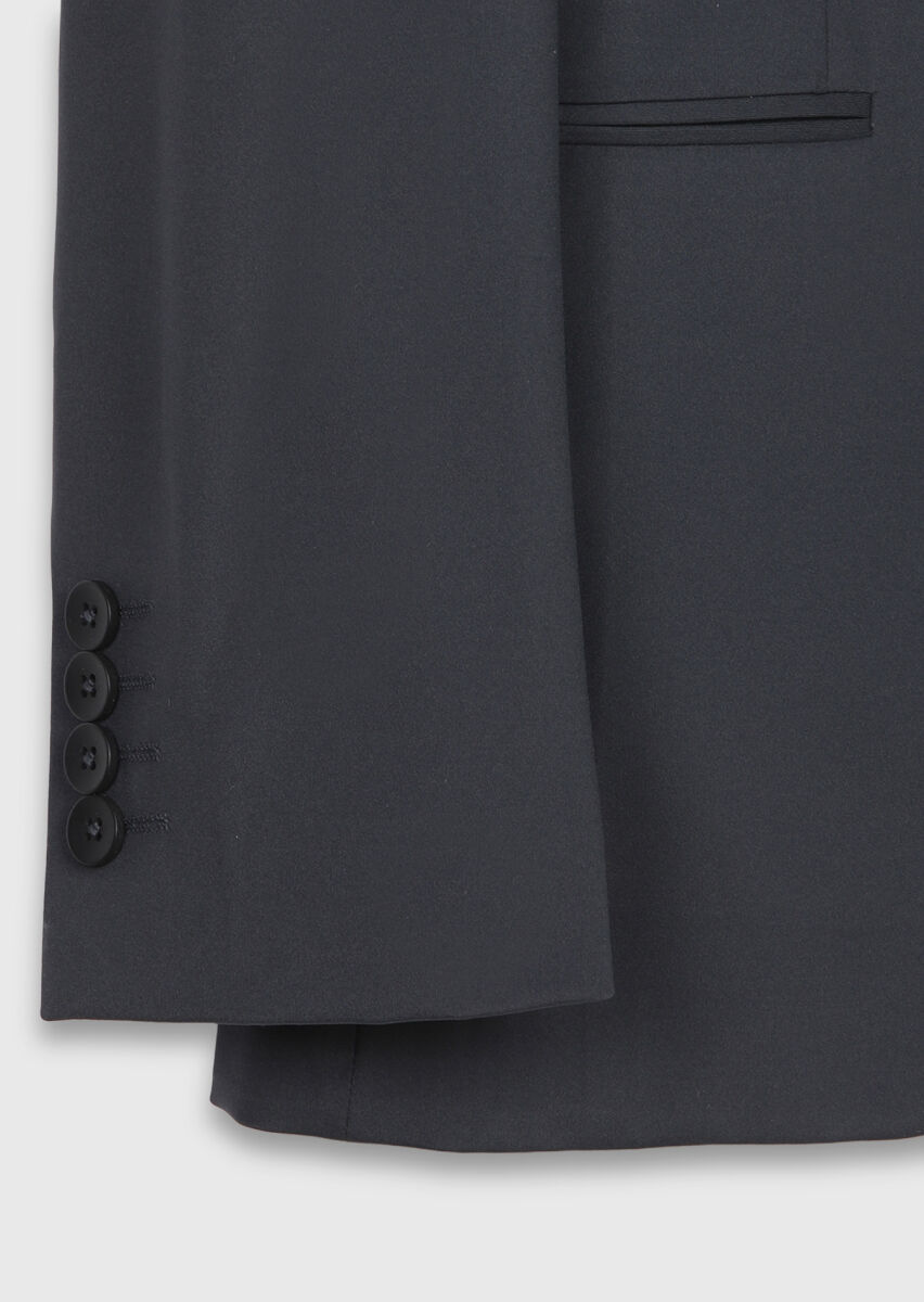 Hard Coal Plain Comfort Fit Suit - 9